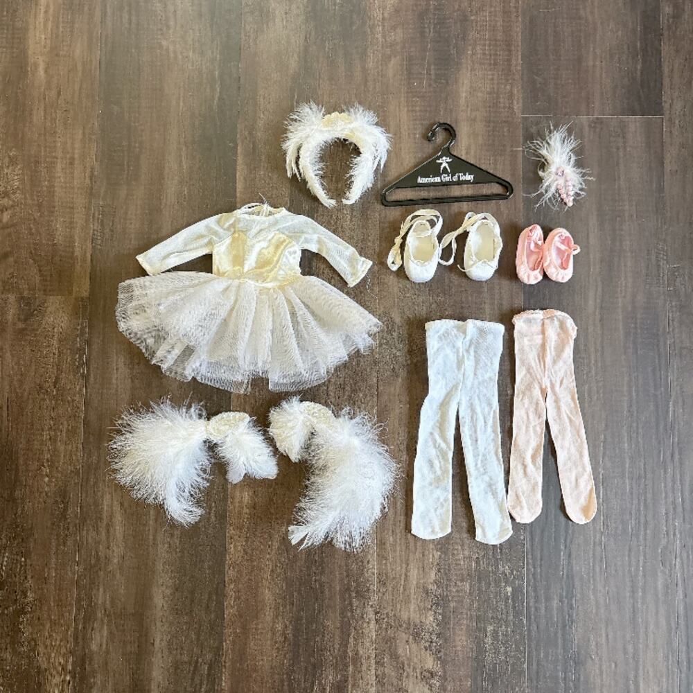 American Girl Doll Swan Lake Ballet Costume Set - Not Complete